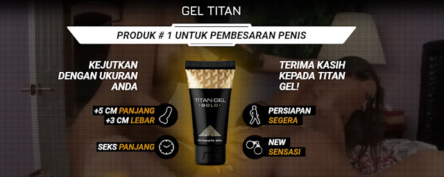 Jual Titan Gel Gold Asli di Sumatera Utara