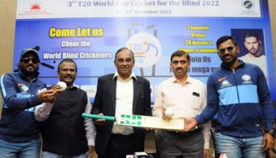 3rd T20 World Cup cricket tournament for Blind to be held in India