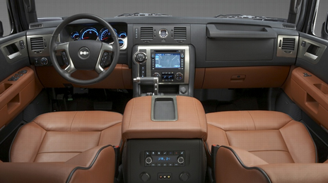 hummer 2015 interior