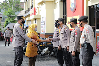 Wakapolres Parepare Terima Tim Penilai Internal Zona Integritas dari Mabes Polri