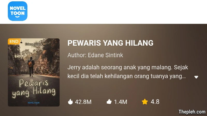 Novel Pewaris yang Hilang Gratis