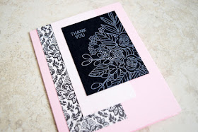 Thank You Card by Jess Crafts using Simon Says Stamp June 2017 Card Kit Blissful