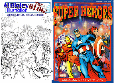 Site Blogspot Captain America Comics on Al Bigley Illustration The Blog March 2010