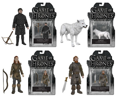 Game of Thrones “The Wall” Series 3.75” Action Figures by Funko - Samwell Tarly, Ghost, Ygritte & Tormund Giantsbane