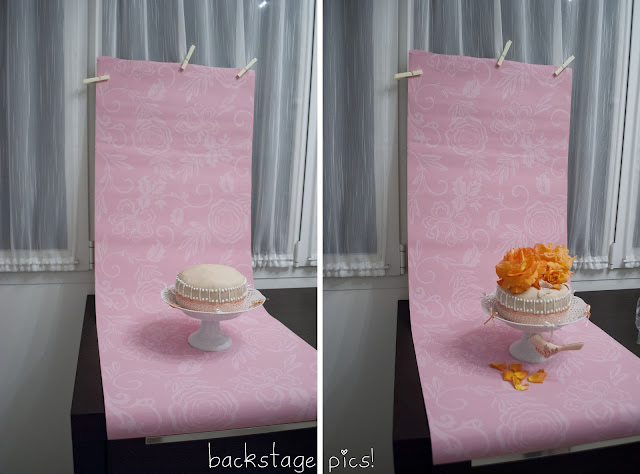 shabby chic cake