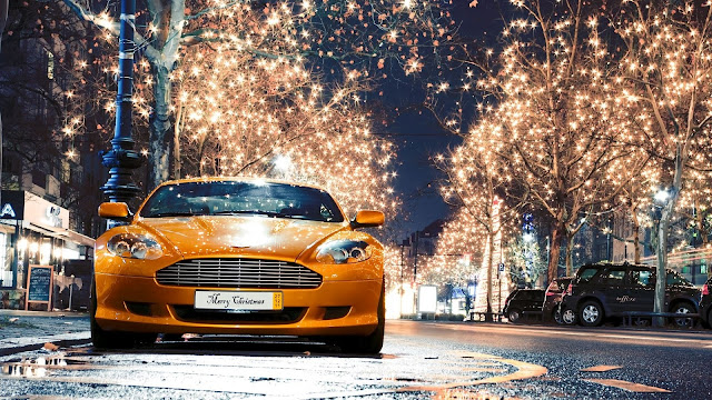 Aston Martin In Yellow HD Wallpaper