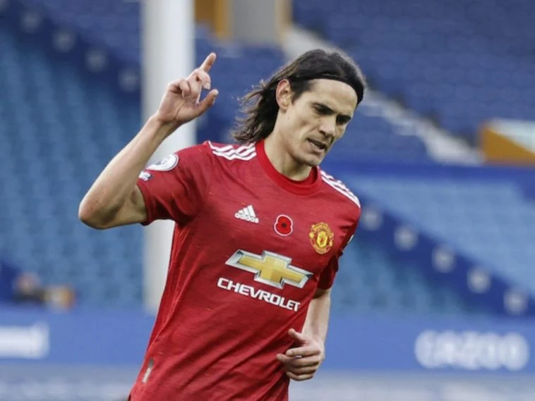 Edinson Cavani Signs Contract Extension With Man Utd Until June 2022