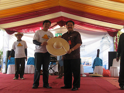 Dokumentasi TopiBambu pada Gathering Party Blogger Banten 2011