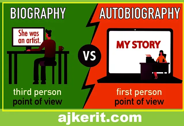 Biography vs Autobiography