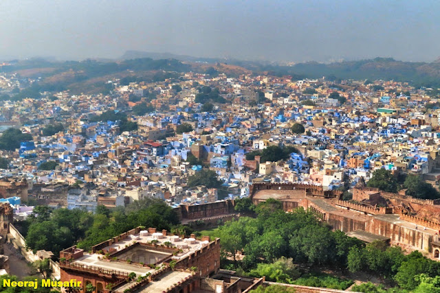 City View from Mehrangarh Fort