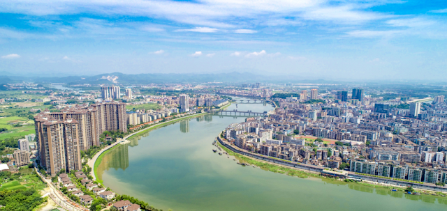 مدينة سيهوي، قوانغدونغ، الصين  هناك موارد مائية وصناعات طاقة جديدة ترغب معظم دول الشرق الأوسط في امتلاكها.