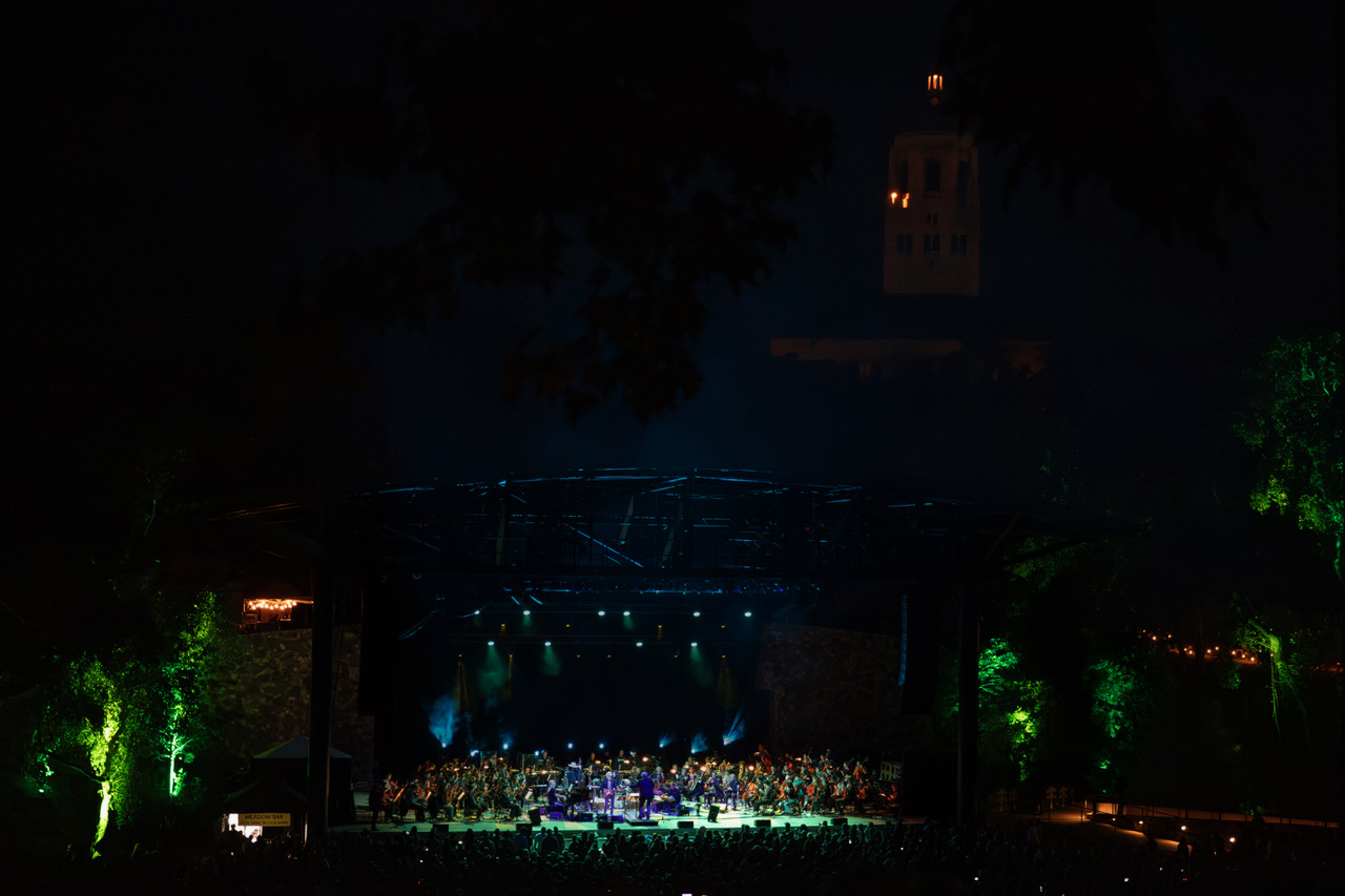 Bob Weir & Wolf Bros with the Stanford Symphony Orchestra @ the Frost Amphitheater (Photo: Sean Reiter)