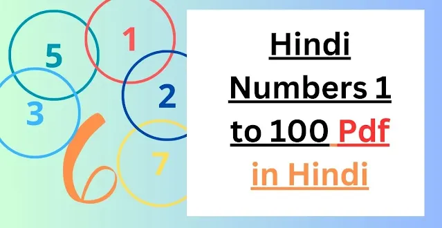 hindi numbers 1 to 100 pdf in hindi