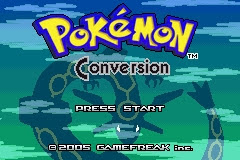 Pokemon Conversion Emerald GBA Cover