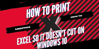 6 Cara Print Excel Agar Tidak Terpotong Di Windows 10