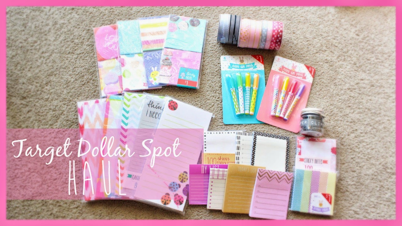 TARGET DOLLAR SPOT â™¥ (Stationery  Planner Supplies) | Grace's Blog ...