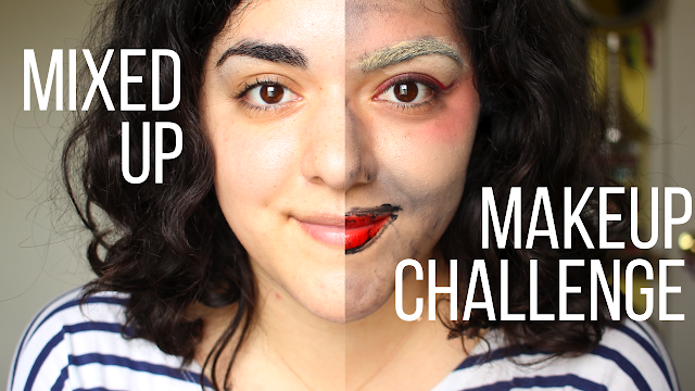 Mixed Up Makeup Challenge