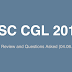 SSC CGL 2018 Exam Review and Questions Asked (04.06.2019)