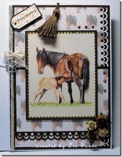 horse card