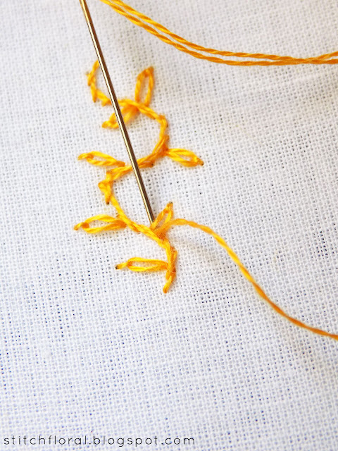 Covering up your mistakes in hand embroidery