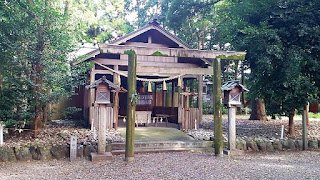 人文研究見聞録：箕曲中松原神社 ［三重県］