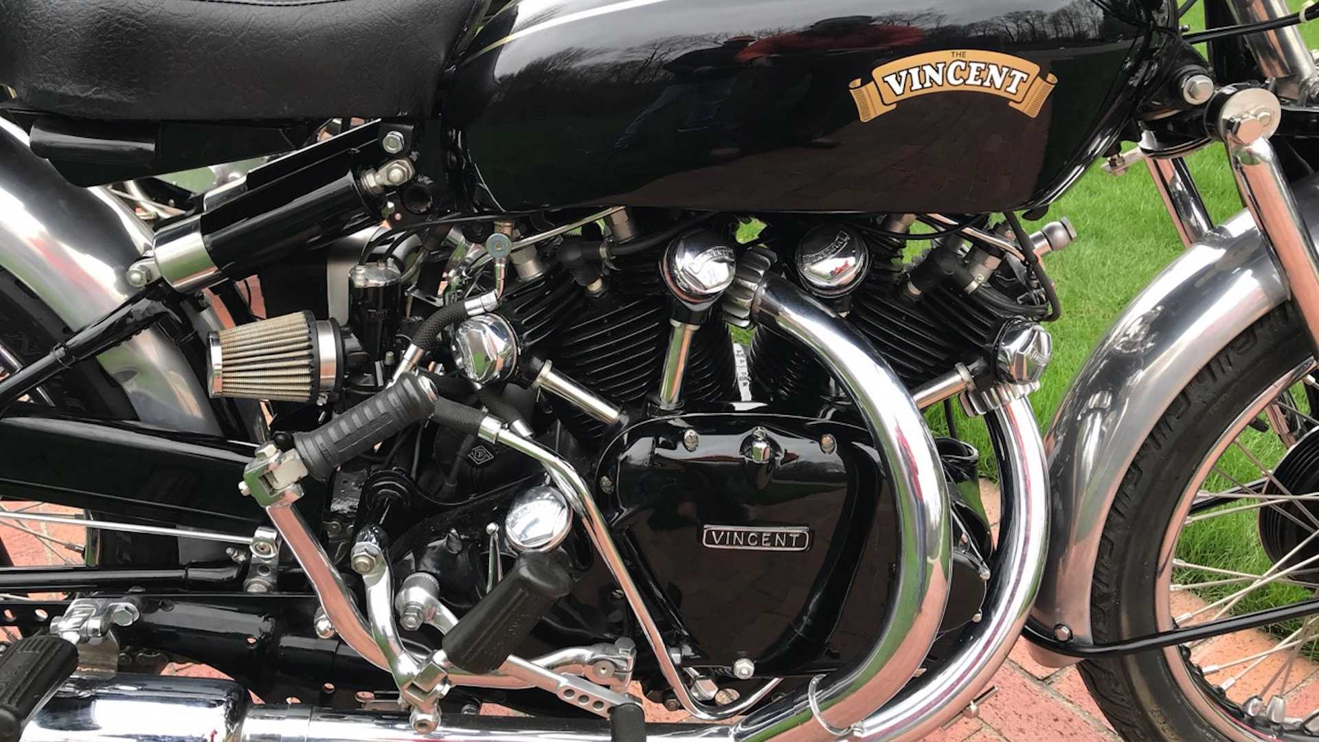 Vincent Black Shadow British Motorcycle History 5
