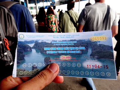 Halong Bay vietnam ticket price