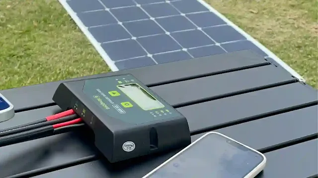 Is using a solar charger harm your device