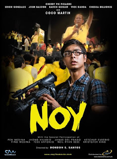 Noy is a Filipino independent film released in 2010. It stars Coco Martin and Erich Gonzales and was released under Star Cinema.