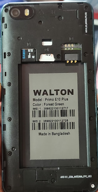 Walton Primo E10 Plus Dump File