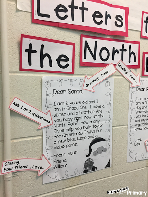 Get your students excited about writing in December with a Letter writing center that is Much More than just Santa letters.  It includes a detailed lesson to introduce letter writing, an anchor chart and pieces to create samples to refer to as well as writing paper.  It is guaranteed to keep your students writing all of December.