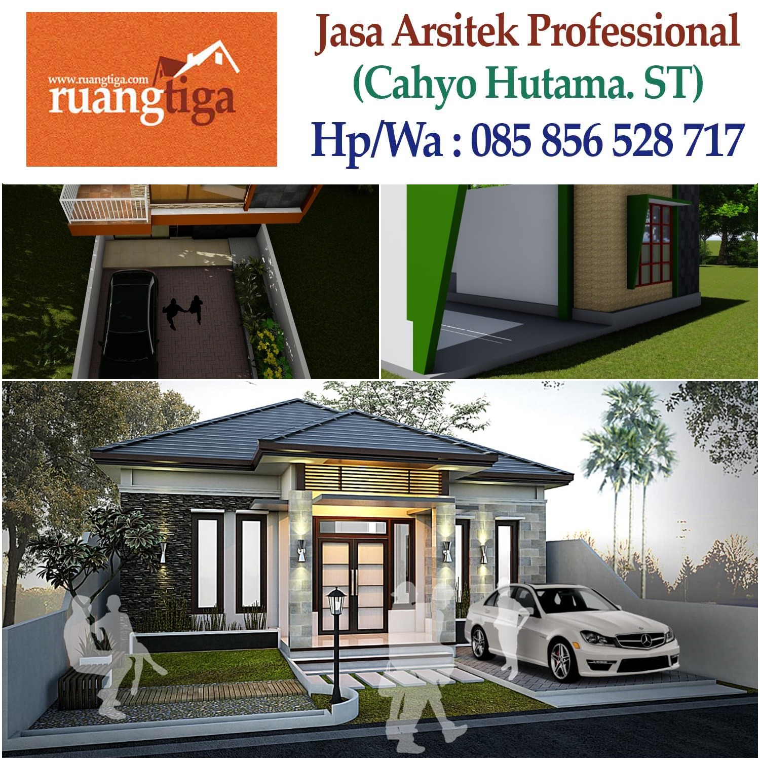 085856528717 Jasa Arsitek Desain  Bangun Rumah kota bks 