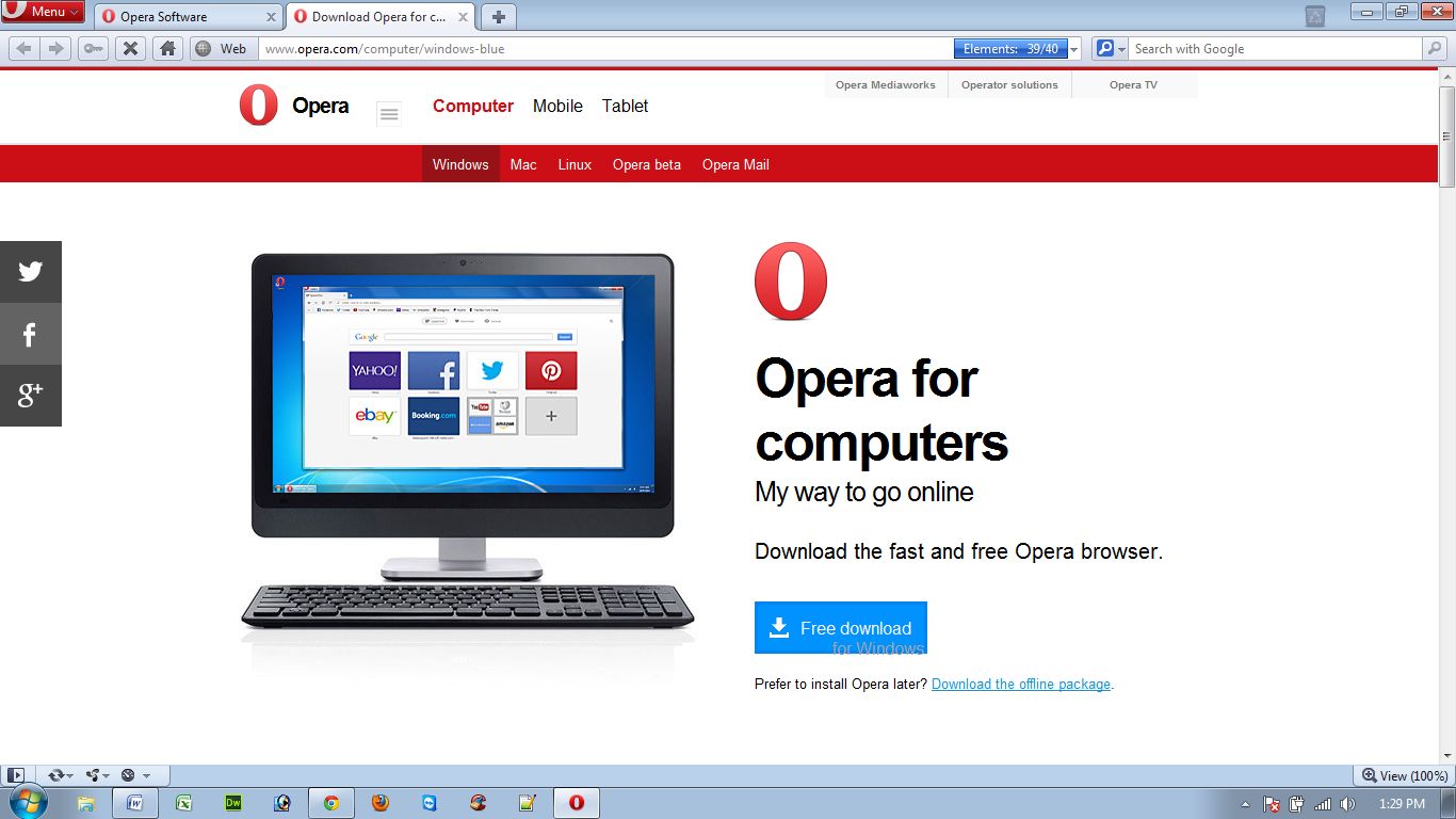 Opera Mini Offline Setup Download / Operamini Pc Offline ...