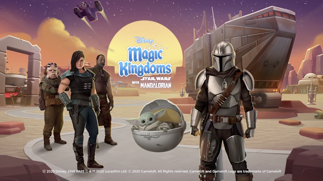 Disney Magic Kingdoms The Mandalorian Event Screen Star Wars