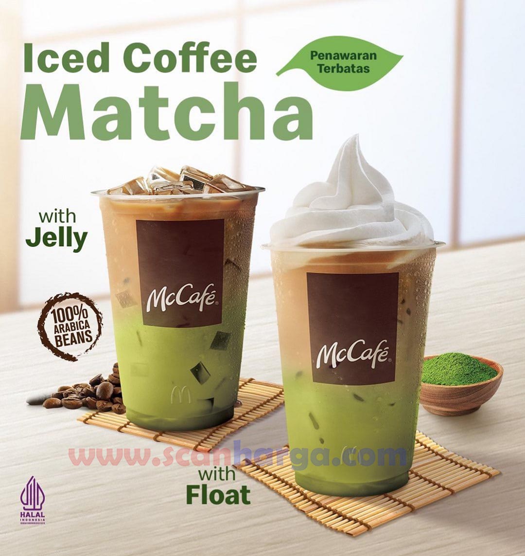 McDonalds Iced Coffee Matcha Baru dari McD