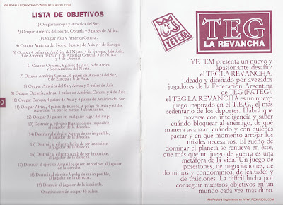 instrucciones del teg tapa