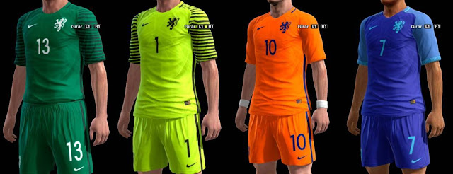 PES 2013 Netherlands Kits 2016