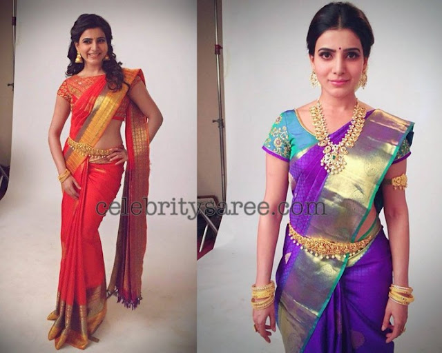 Samantha Trendy Traditional Saris 