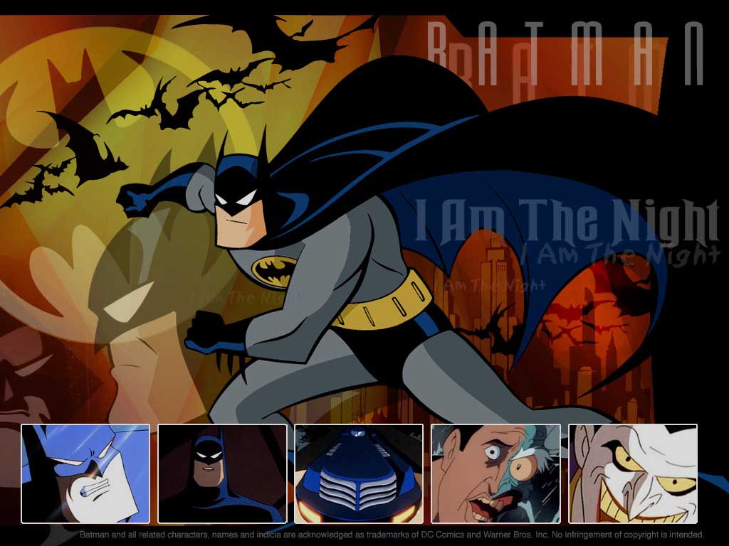 Top Cartoon Wallpapers: Batman Cartoon Wallpapers