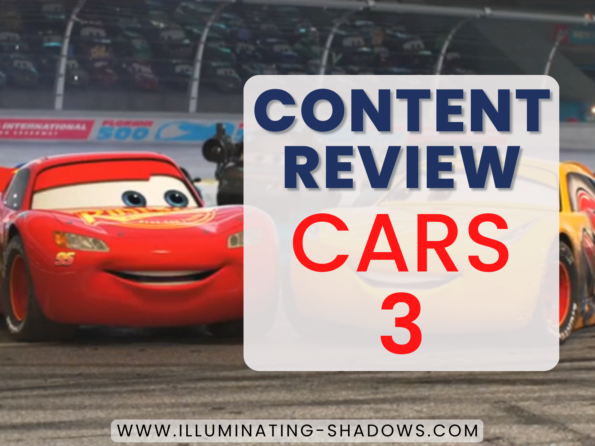 Cars 3 - Content Review - Picture of Lightning McQueen and Cruz