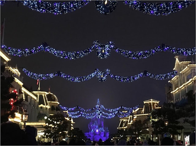 Disneyland Paris Christmas lights