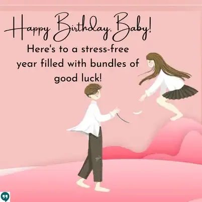 cute birthday quotes images for her