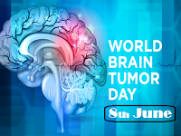 World Brain Tumour Day - 08 June.