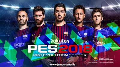Download PES 2018 (Pro Evolution Soccer) Full Repack + Patch Update for PC Terbaru 2018 Full Version Gratis