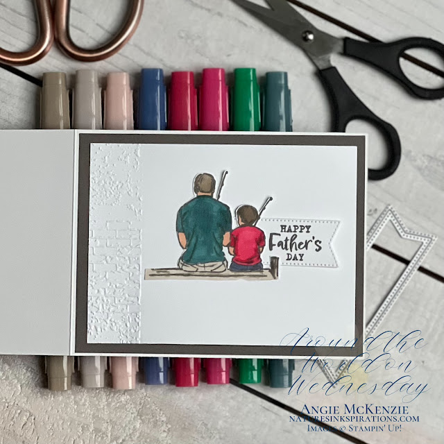 Father's Day Card (inside) | Nature's INKspirations by Angie McKenzie