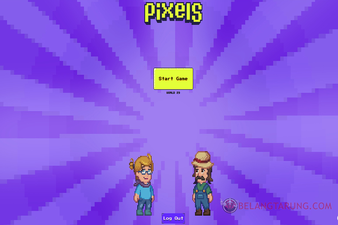 Pixels start game