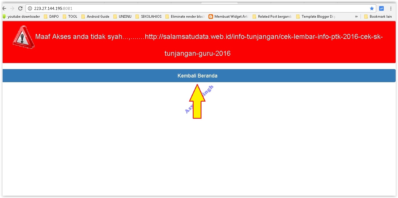 Cara Cek Info Lengkap PTK 2016 & SK Tunjangan Profesi Guru 