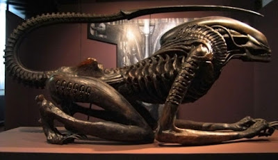 Sculpture de Giger pour Alien 3