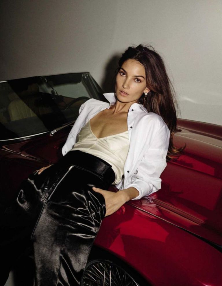 lily aldridge sexy photo shoot vogue model magazine