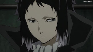 文スト 1期3話 芥川龍之介 かっこいい Akutagawa 文豪ストレイドッグス アニメ Bungo Stray Dogs Episode 3